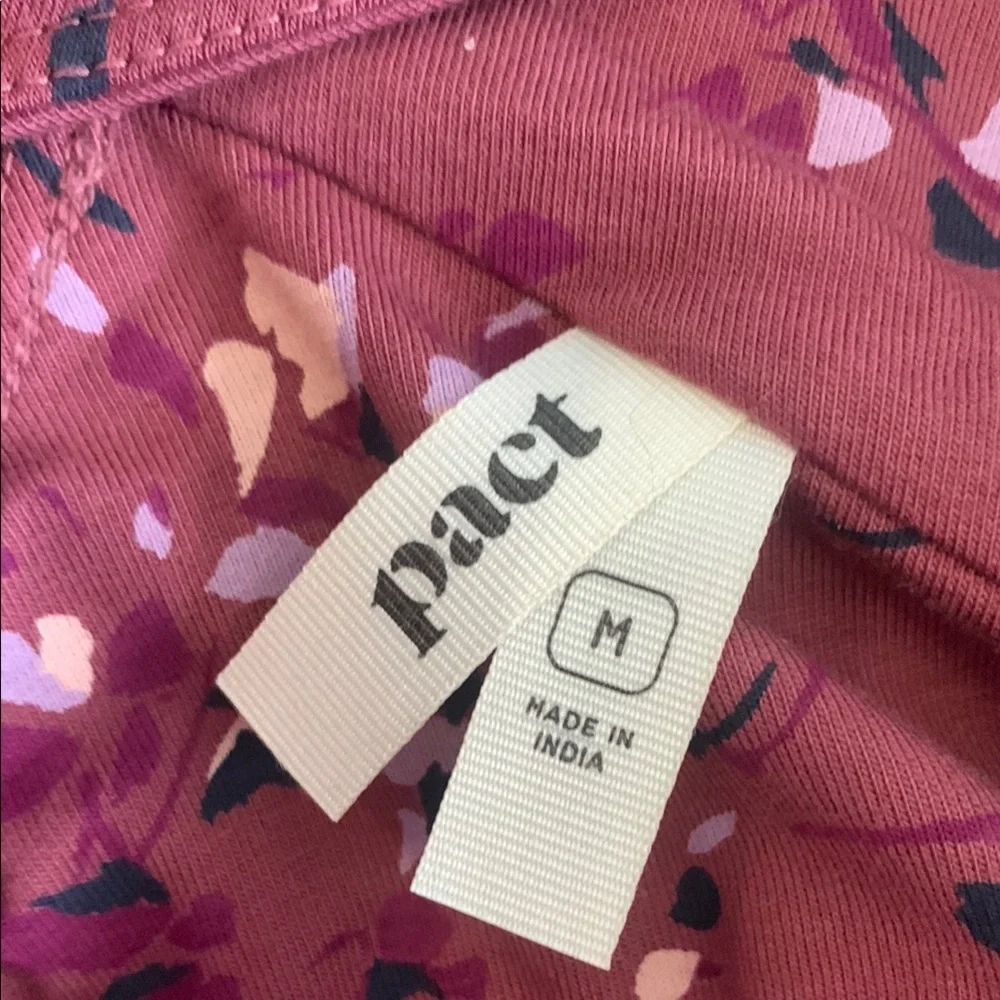 Pact Purple Sleeveless V-Neck Maxi Dress - Picture 4 of 4